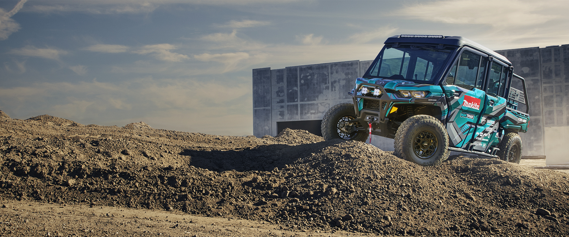 Open Can-am Maktrak sweepstakes page